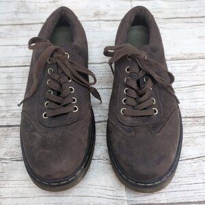 Dr Martens Dewayne Brown Leather Lace Up Shoes Men Size 15